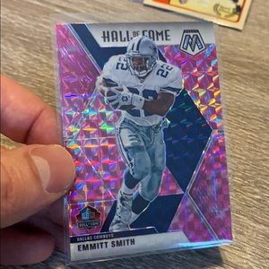 Emmitt Smith mosaic pink prizm
